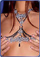 Set w/Raven neck to nipple chains and Amira chain mail headband